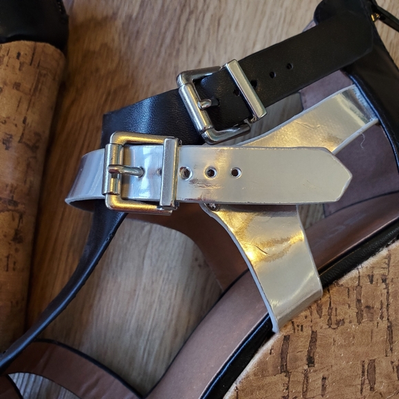 Soda EUC platform espriadell faux leather 8.5 - Picture 4 of 9